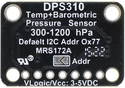 DONGKER DPS310 Atmospheric Pressure Sensor Module, 300-1200hPa 3.3V 5V Sensor - Image 6