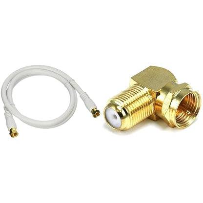 Monoprice 104057 RG6 Quad Shield CL2 Coaxial Cable by Monoprice