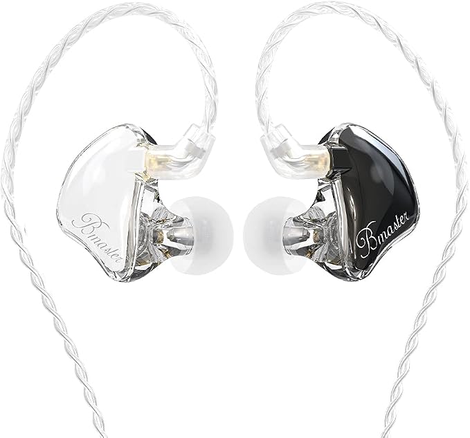 BASN in-Ear Monitors, Bmaster Triple Driver HiFi Stereo Noise-Isolating by BASNAudio