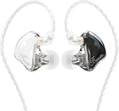 BASN in-Ear Monitors, Bmaster Triple Driver HiFi Stereo Noise-Isolating by BASNAudio