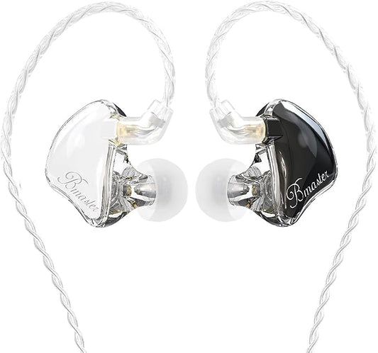 BASN in-Ear Monitors, Bmaster Triple Driver HiFi Stereo Noise-Isolating by BASNAudio