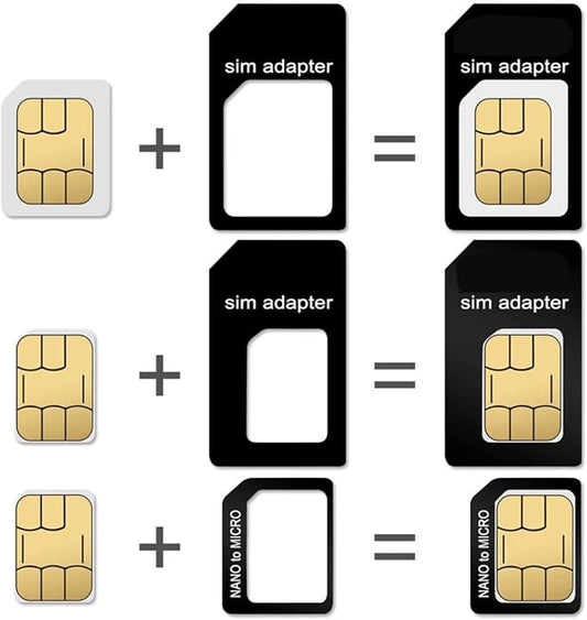 10 Pack SIM Card Adapter Kit, 4 in 1 Nano Micro Standard Converter Kit - Image 2