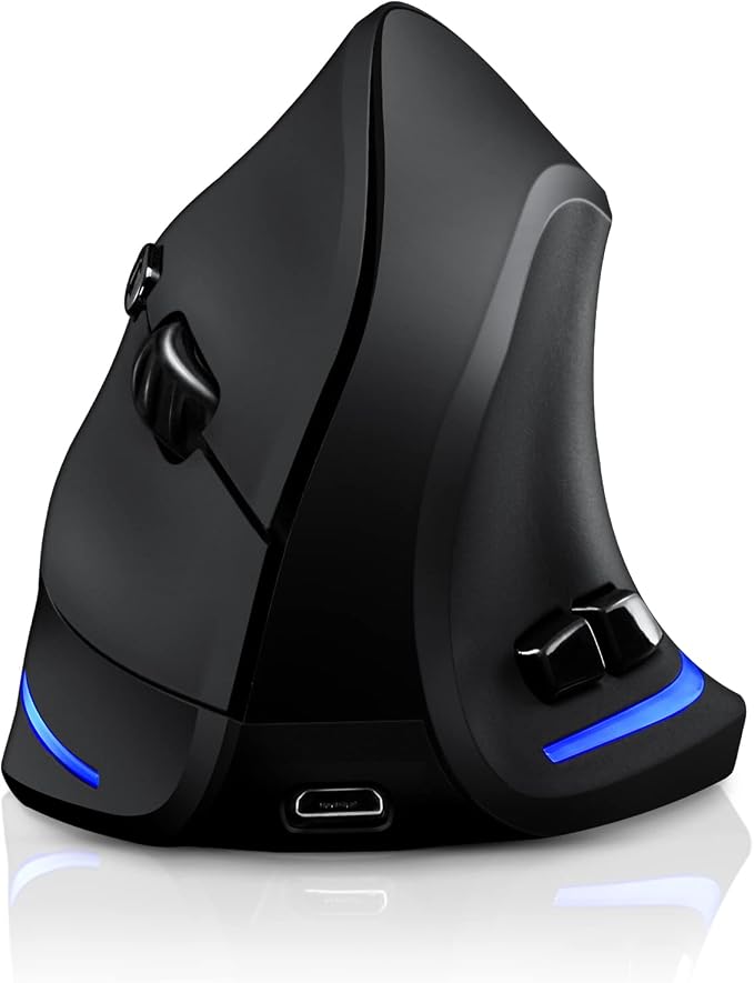TRELC Wireless Mouse Tri-Mode, Ergonomic Vertical Mouses by TRELC