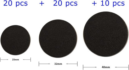 NC EBCO 50Pcs Mix Round Plastic Model Bases 25mm/32mm/40mm - Image 5