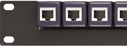 Ethernet Surge Protector 19" RackMount PoE+ Gigabit -Gas Discharge Tube -RJ45 - Image 3