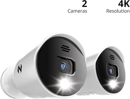 Night Owl Wired 4K UHD Indoor/Outdoor Add On Spotlight Cameras - Image 7