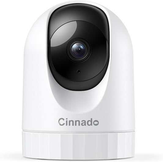Cinnado Security Camera Indoor-2K 360° WiFi Cameras by Cinnado