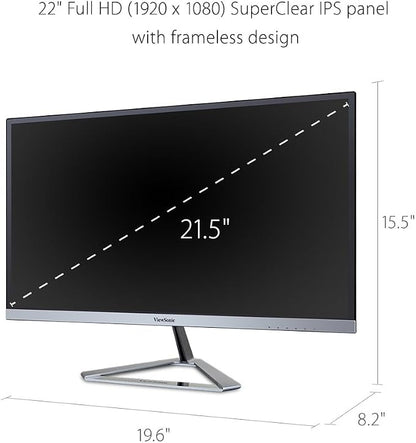 ViewSonic VX2276-SMHD 22 Inch 1080p Widescreen IPS Monitor - Image 3