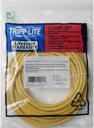 Tripp Lite Cat6 Gigabit Snagless Molded Patch Cable - Image 2
