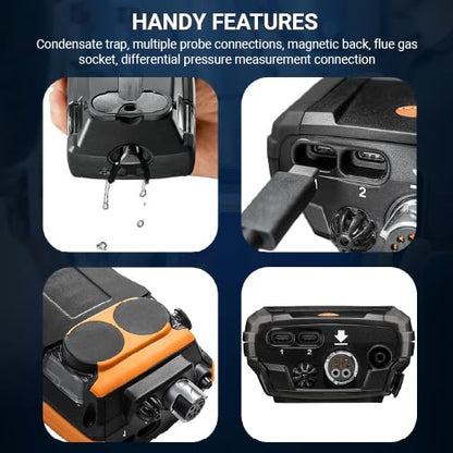 testo 300 Combustion Analyzer HVAC Kit - Image 4