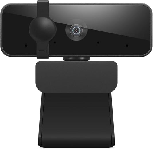 Lenovo HD 1080p Webcam- Black w/ 95° Wide Angle, 360° Rotation Pan & Tilt by LENOVO