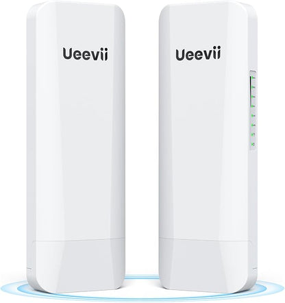 Wireless Bridge Point to Point Outdoor: Ueevii 5.8GHz Dual 100Mbps WiFi Bridge by UeeVii
