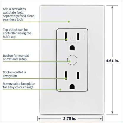 Leviton Decora Smart Tamper-Resistant Outlet - Image 5