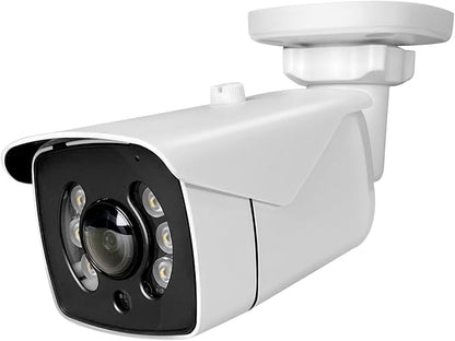 MWRCTV 8MP POE IP Camera, 160-Degree Super Wide Angle Fisheye Security Bullet by MWRCTV
