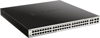 D-Link 52-Port Gigabit Smart Managed PoE+ Switch | 48 PoE+ Ports + 4 Combo SFP - Image 12