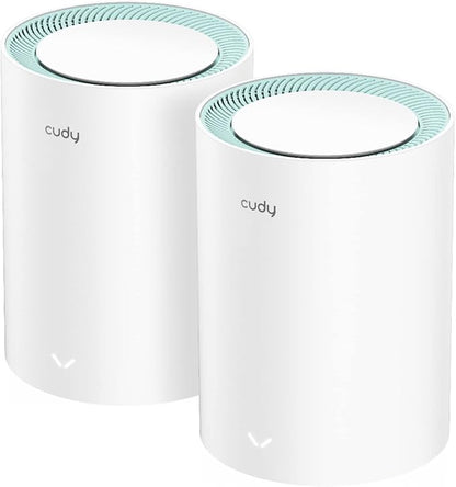 Cudy M1300 2-Pack AC1200 Gigabit Whole Mesh WiFi System, Dual Band, WiFi by Cudy