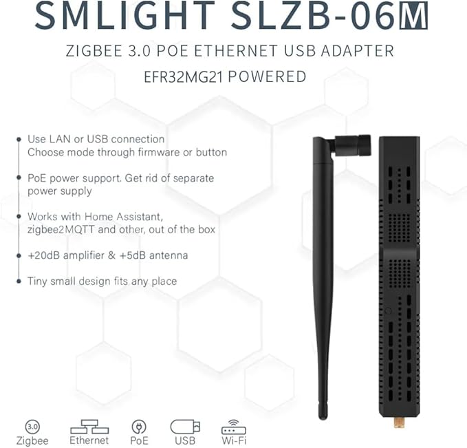 SMLIGHT SLZB-06M – A Zigbee 3.0 to Ethernet, and WiFi Adapter - Image 2