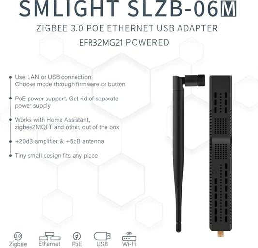 SMLIGHT SLZB-06M – A Zigbee 3.0 to Ethernet, and WiFi Adapter - Image 2