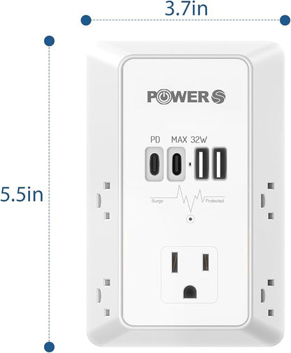 20W PD Fast Charging Wall Outlet - Image 6