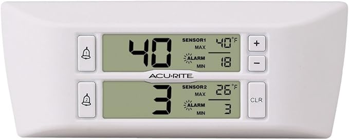 AcuRite Digital Wireless Fridge and Freezer Thermometer - Image 2