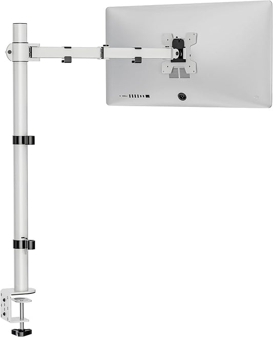 WALI Tall Monitor Stand Desk Mount, Single Extra Tall Monitor Arm Bracket by WALI