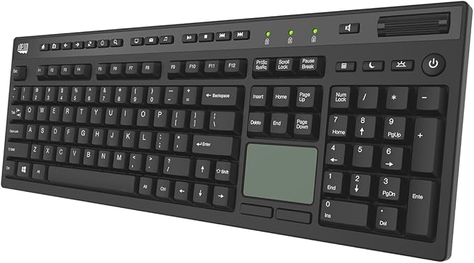 Adesso EasyTouch 445 Multi-Channel Wired Touchpad Keyboard by ADESSO