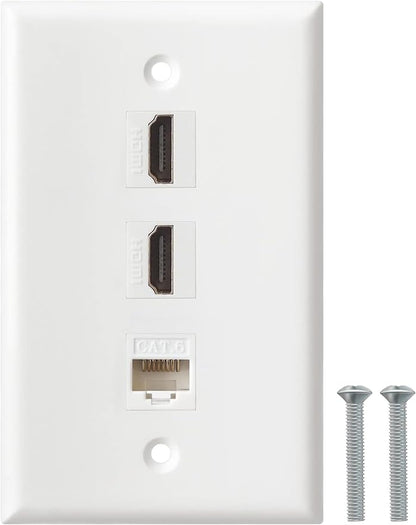 HDMI Ethernet Wall Plate by BNPUHIU