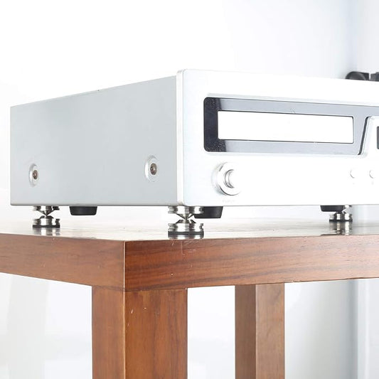 Audiocrast 4X HiFi Speaker Spikes, Isolation Stand Feet Pad, Stainless Steel - Image 2