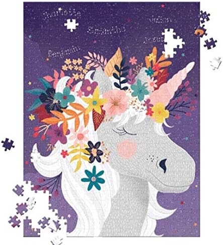 Stargazing Unicorn Personalized Puzzle – 500 Pieces - Image 2