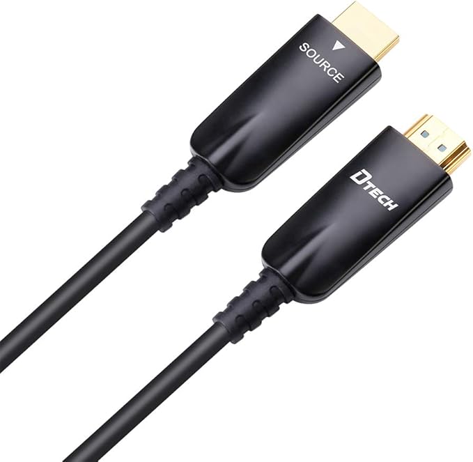 DTECH 10m Fiber Optic HDMI Cable 4K 60Hz 1080p HD Video 3D ARC HDCP CEC High - Image 5