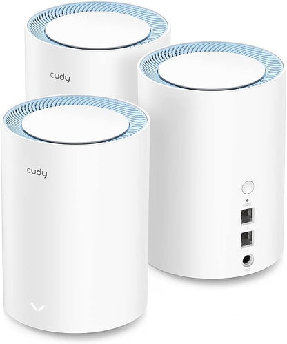 Cudy M1200 3-Pack AC1200 Whole Home Mesh WiFi System, 2.4GHz 5GHz Dual Band - Image 2