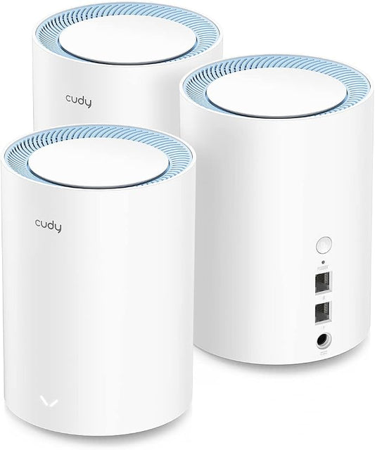 Cudy M1200 3-Pack AC1200 Whole Home Mesh WiFi System, 2.4GHz 5GHz Dual Band - Image 2