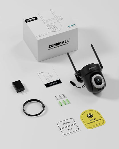 ZUMIMALL 2.5K Wired cameras for home security, 2.4G/5G WiFi Outdoor Security - Image 7