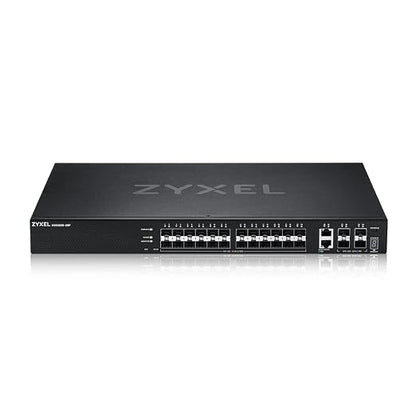 Zyxel 24-Port SFP Switch | Nebula Cloud Managed/L3 Access | 6X 10G Uplink by ZYXELNETWORKS