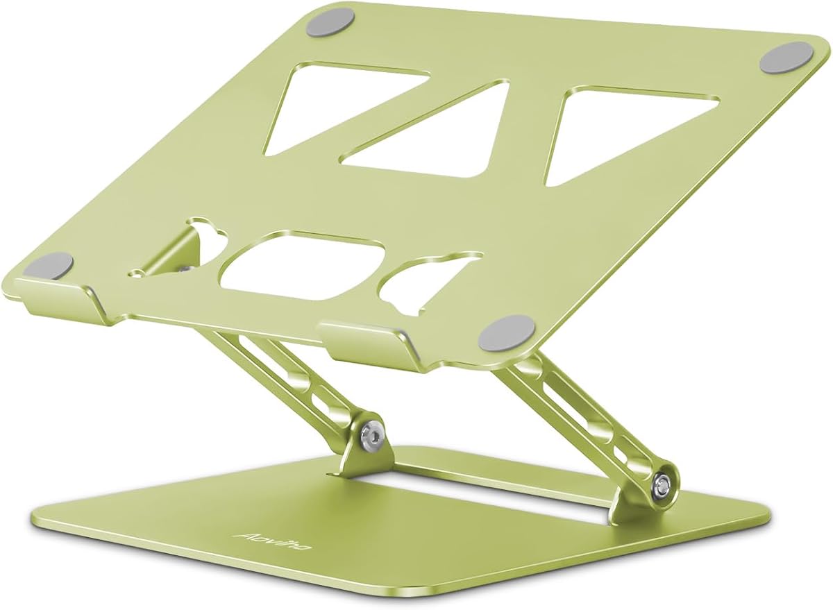 Laptop Stand for Desk, Adjustable Laptop Stand Holder and Riser, Foldable by Aoviho