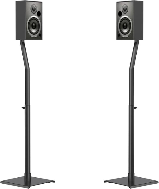 USX MOUNT Universal Speaker Stands, Height Adjustable Extend 30.0" to 39.1" by USXMOUNT