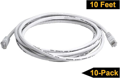iMBAPrice 1' Cat5e Network Ethernet Patch Cable, 10 Pack - Image 5