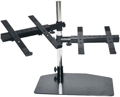 Pyle Portable Dual Laptop Stand – Standing Table Holder by PyleUSA