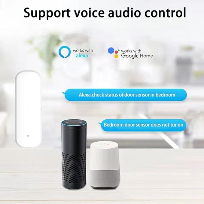 WiFi Door Sensor, Smart Door Open/Closed Detectors, 2.4G WiFi Door Sensor - Image 3