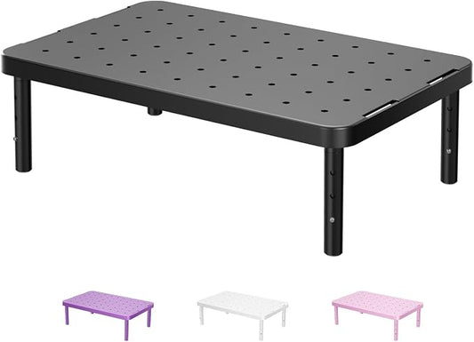 WALI Computer Monitor Stand for Desk, Adjustable Laptop Riser, Desk Monitor by WALI