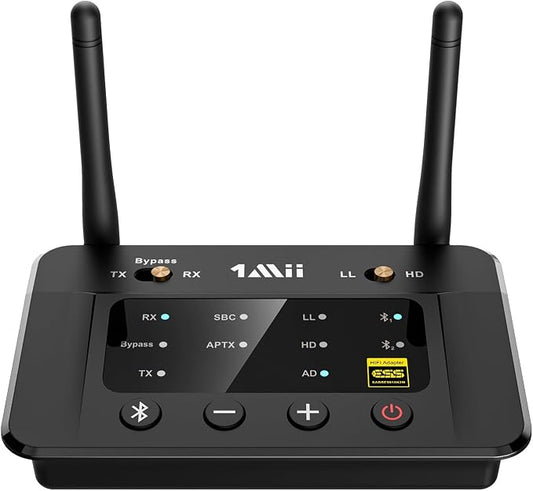 1Mii B03Pro Bluetooth 5.3 Transmitter Receiver by 1Mii