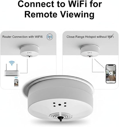 ULar Security Camera 1080P HD, Wall Mount Smoker Detector Design, Built-in - Image 4