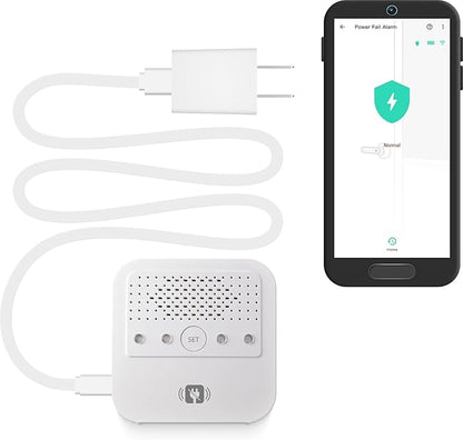 YoLink Smart Power Fail Alarm, AC Power Outage Alert, LoRa Long-Range Wireless by YoLink