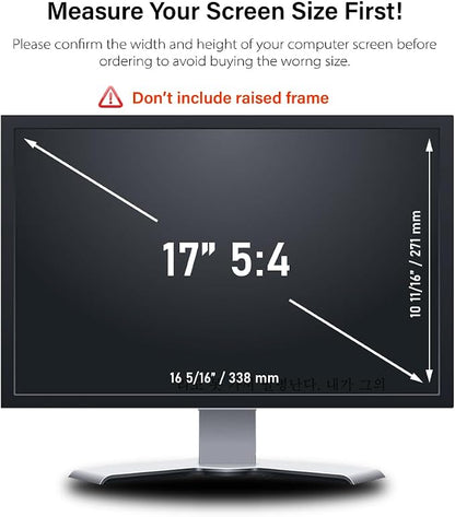 17 Inch 5:4 Computer Privacy Screen Filter - Image 3
