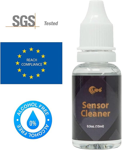 UES FFR24: Full Frame Camera Cleaning Kit 14pcs Sensor Cleaning Swab and 15ml - Image 2