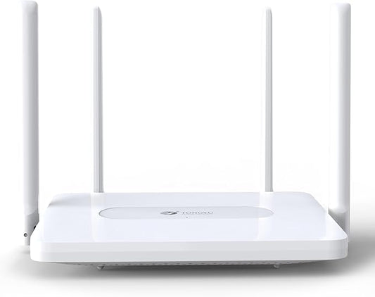 Tongyu AX1800 WiFi 6 Router, 1200Mbps Dual Band Wireless Internet Router by TongYu