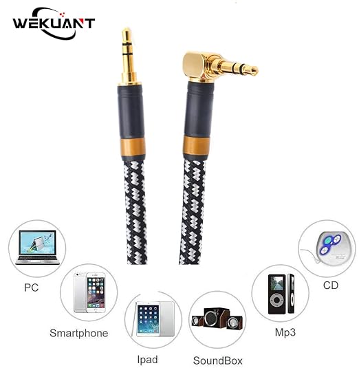 Aux Cord, Audiophile 3.5mm Stereo Audio Cable Unbreakable and Great - Image 6