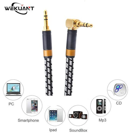 Aux Cord, Audiophile 3.5mm Stereo Audio Cable Unbreakable and Great - Image 6