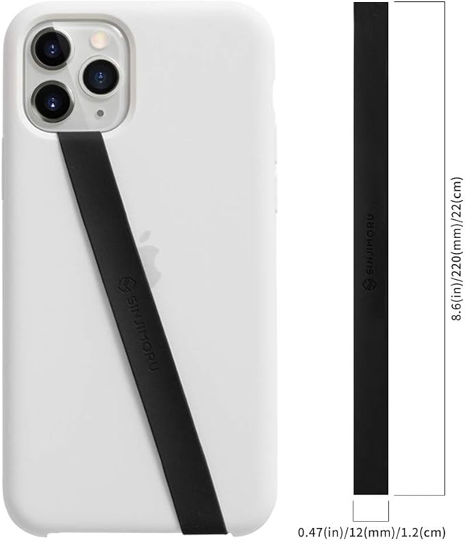 Sinjimoru Stretchable Silicone Phone Strap, Flexible and Elastic Grip Holder - Image 6