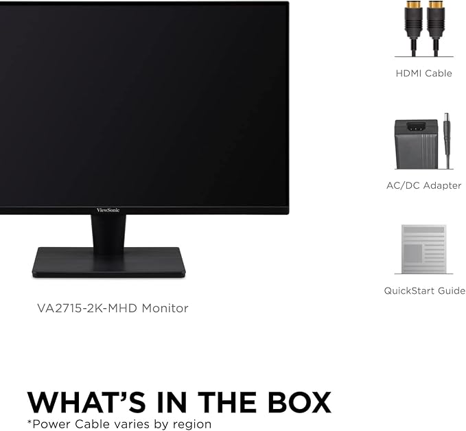 ViewSonic VA2715-2K-MHD 27 Inch 1440p LED Monitor - Image 6